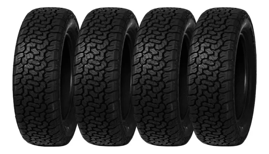 4 Pneus Para Carro 265/75r16 Lt 10 Lonas 123/120r Brutus Ii