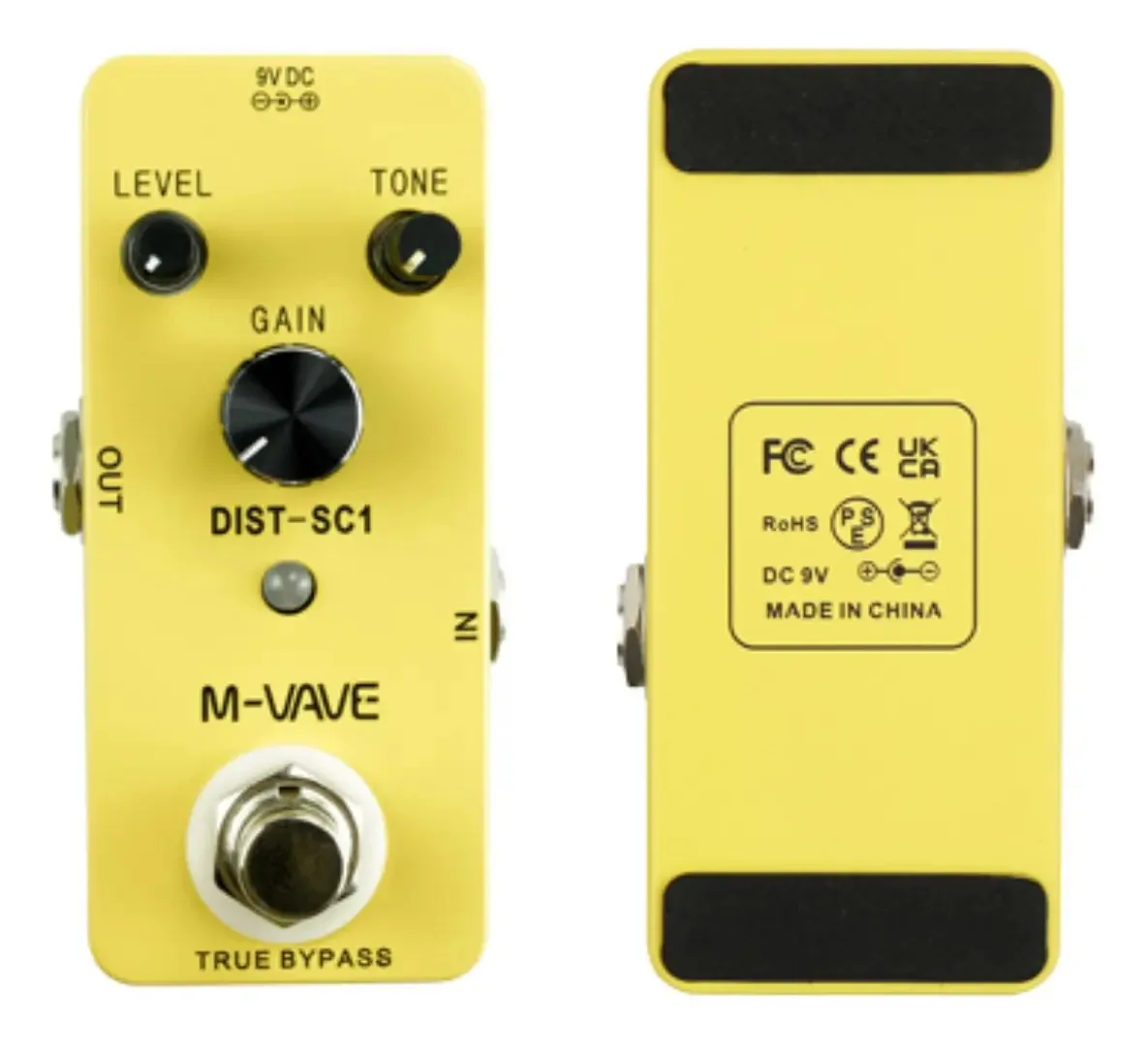 Pedal De Distorção Para Guitarra M-vave Dist-sc1
