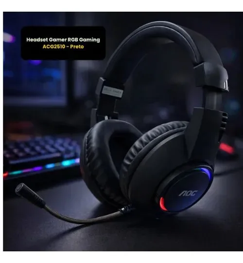 Kit 02 Headsets Usb/p3 Agem Ahx3000 Evo Biauricular Híbrido