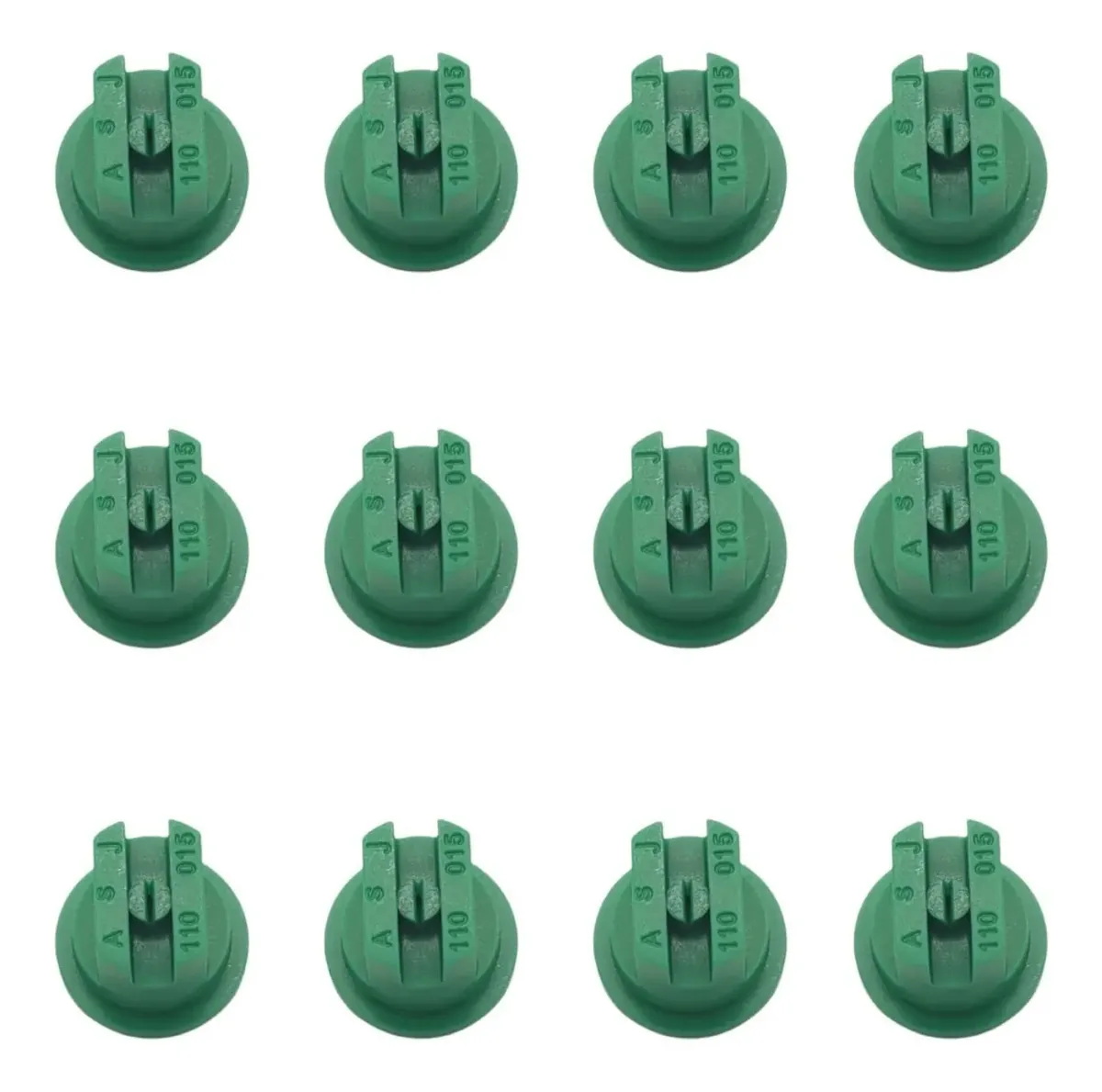 12 Bico Ponta Leque Para Pulverizador Agricola Verde Guarany