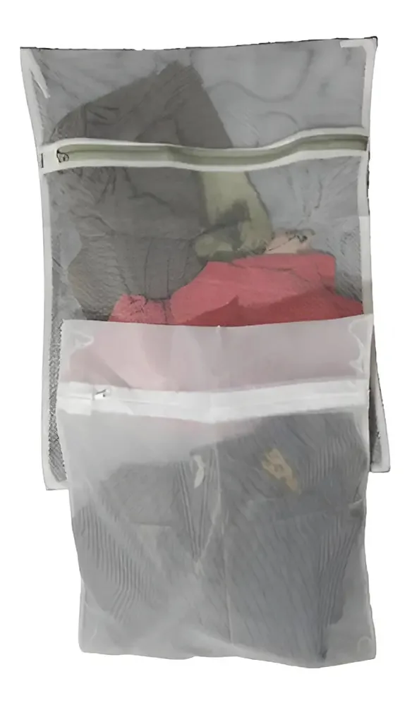 Kit Com 2 Sacos Para Lavar Roupa