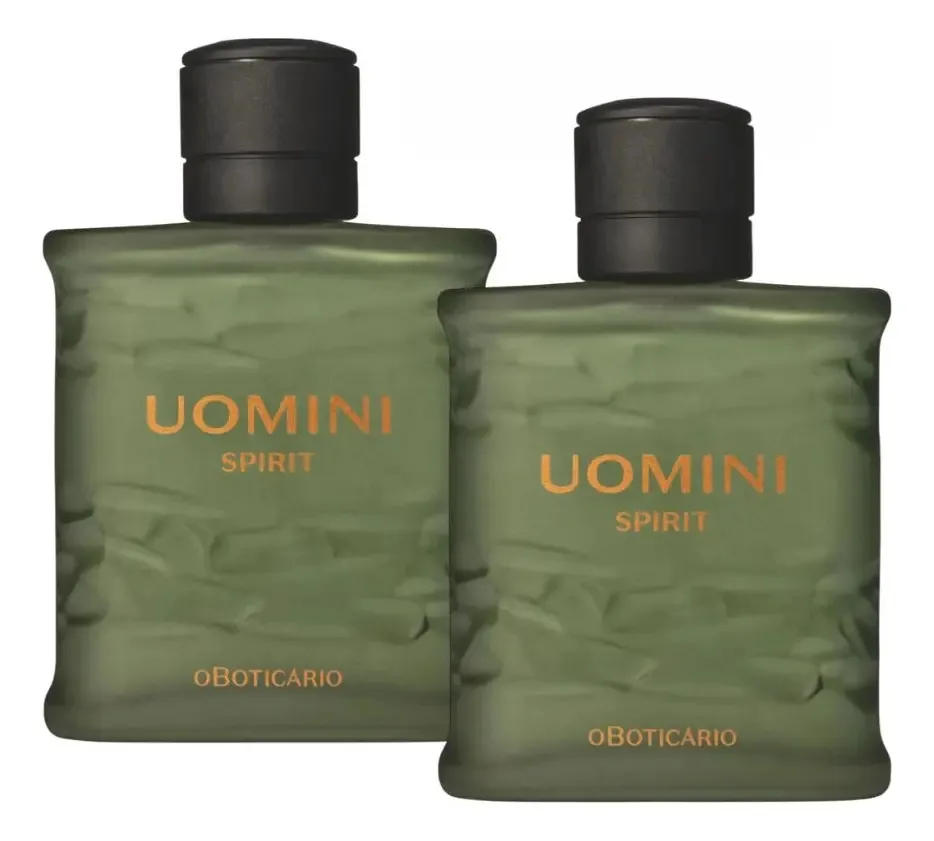 2 Perfumes Uomini Spirit Colônia 100ml Masculino Boticário