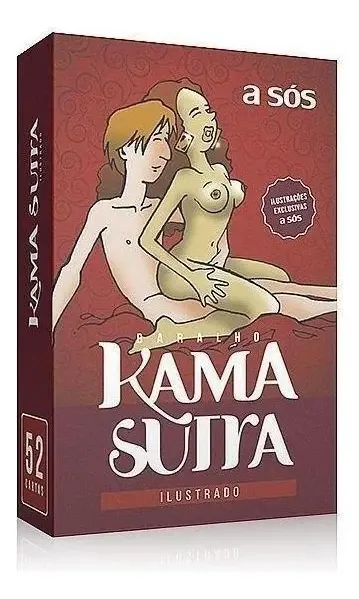 Baralho Kama Sutra Cards Ilustrado Com 52 Posições