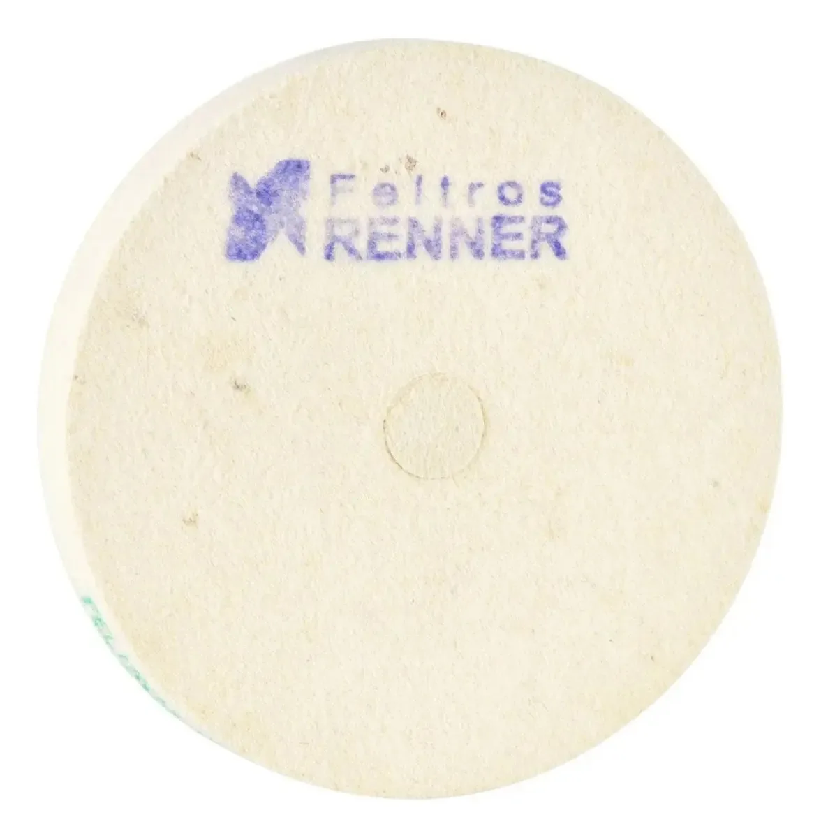 Disco Feltro P/polimento Renner Duro De Lã Com Furo 150x20mm
