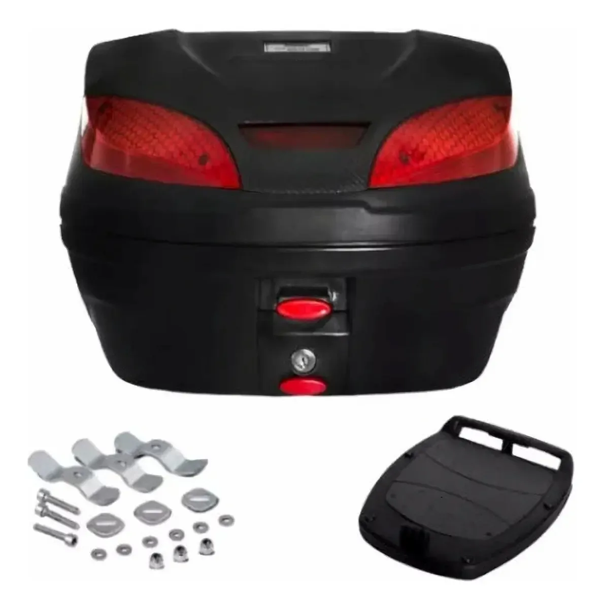 Bau Moto 30l Protork Vermelha