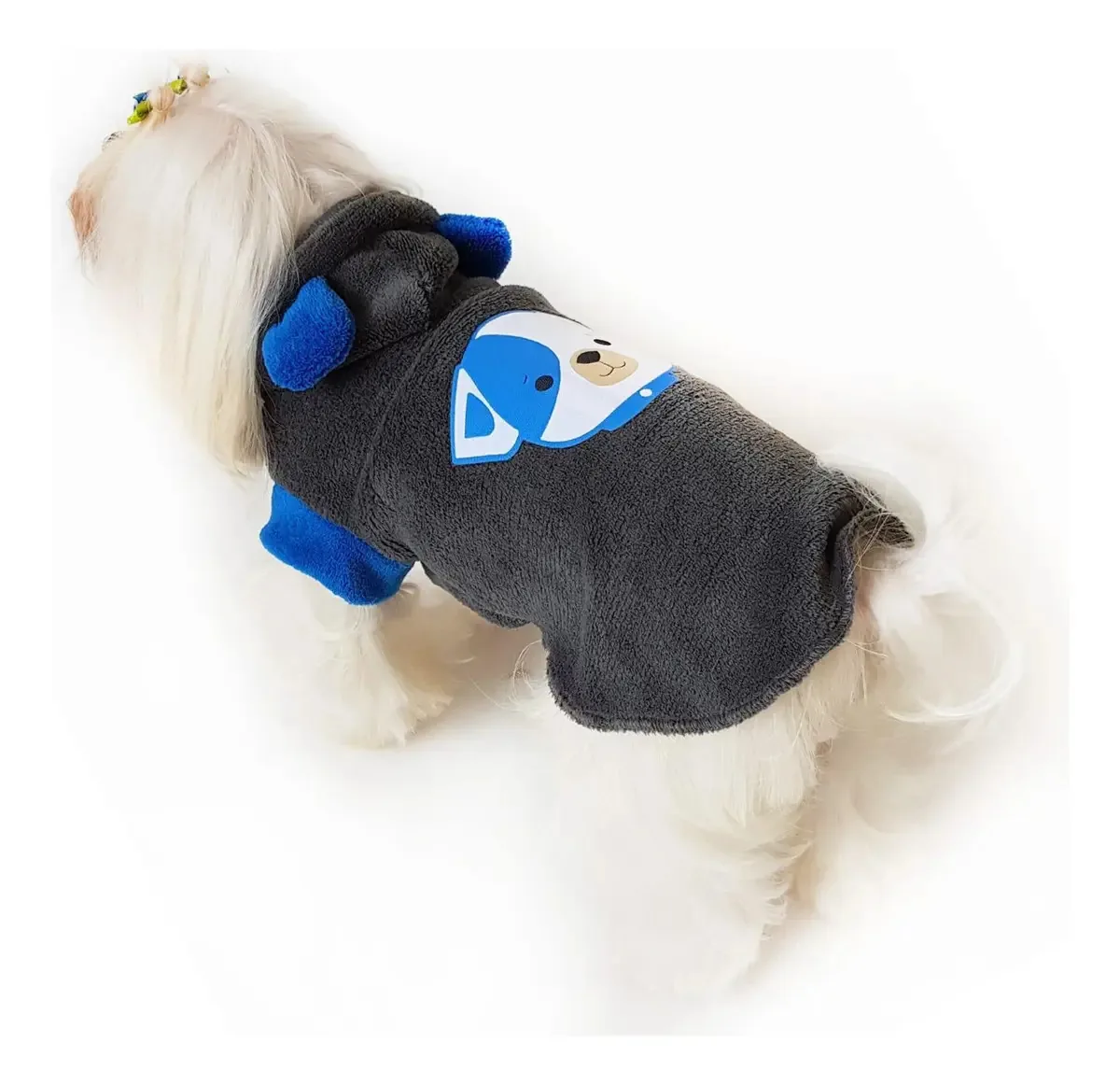 Roupa Puppy - G - 06 - Azul Liso