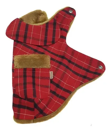 Roupa Capa Alaska Poncho Pet Cachorro Gato - 01