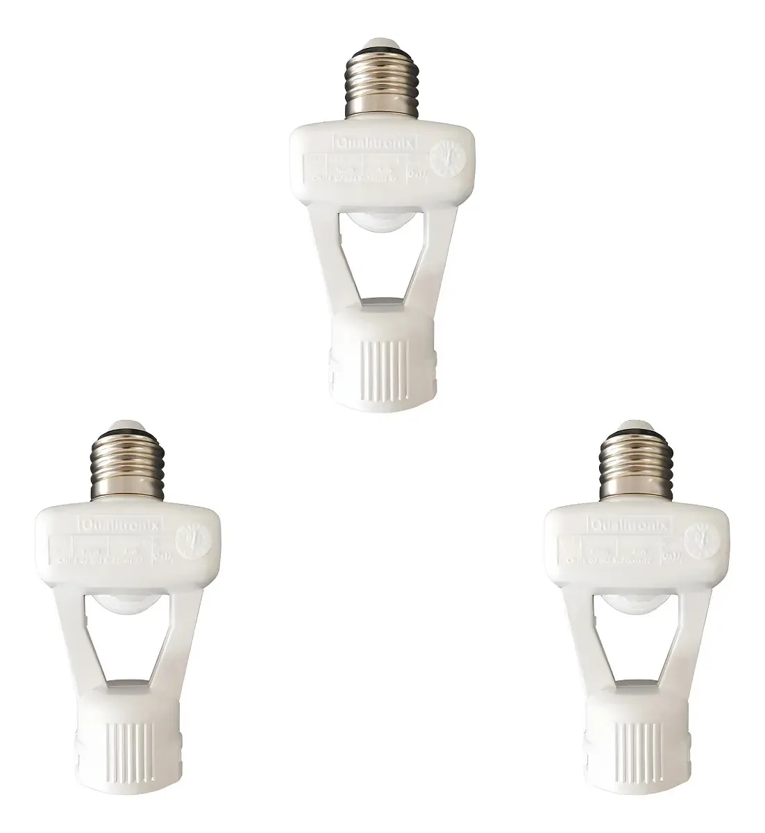 Kit c/ 3 Sensores de Movimento Infravermelho Qualitronix para Casa Inteligente