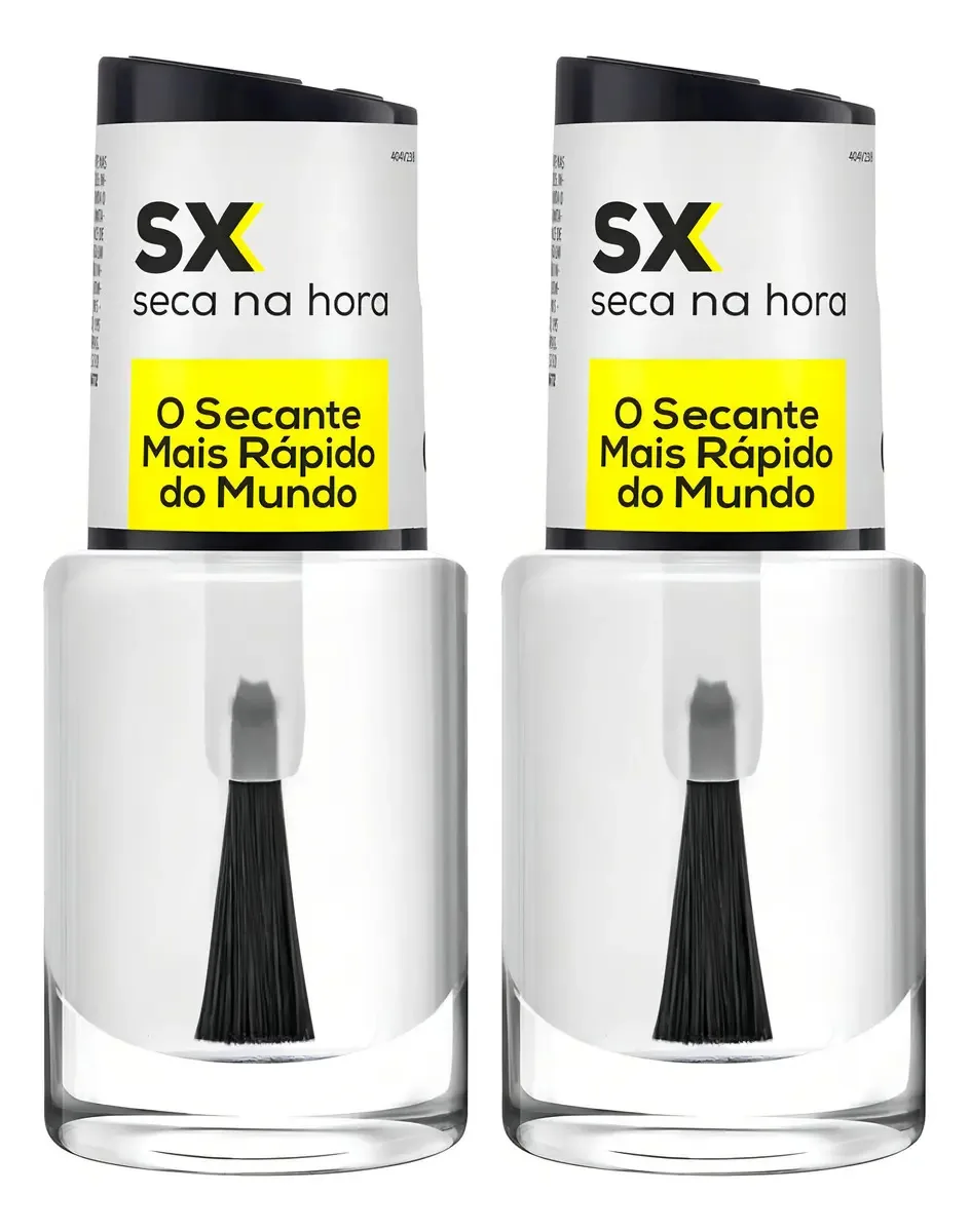 Gotas Secante de Esmalte Cora SX Kit 2 Unid Secagem Rápida Unhas 10mL