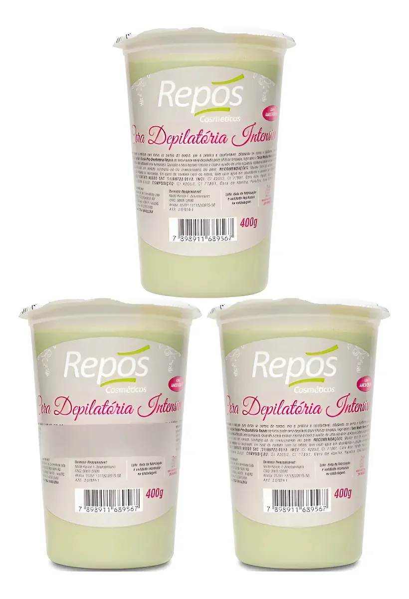 Cera Depilatória Elástica Repos 1,200Kg - Intensive