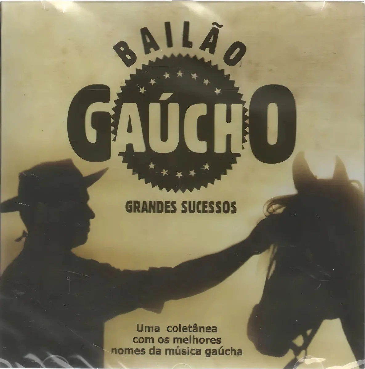 CD Bailão Gaúcho Grandes Sucessos Música Regional Various Artists