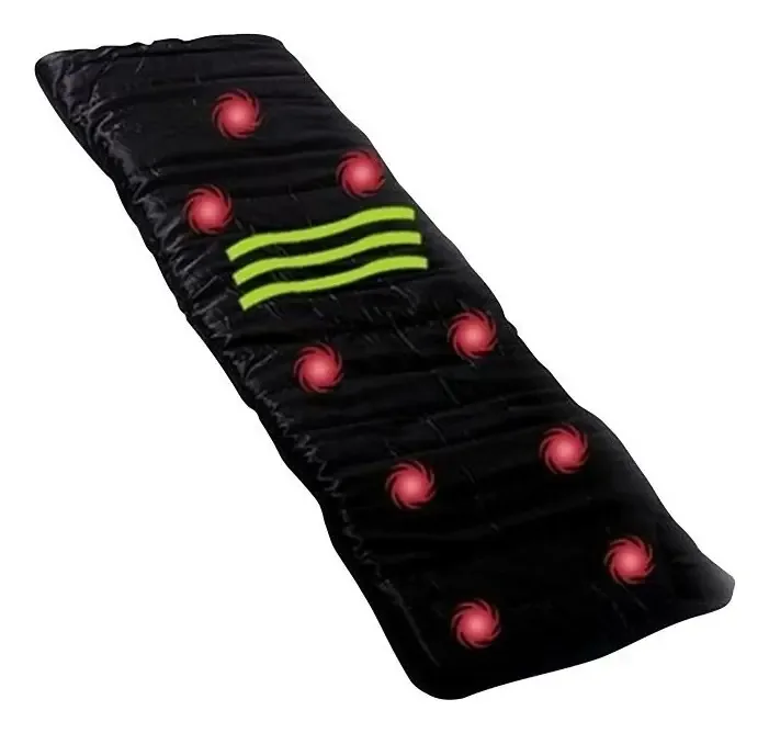 Máquinas de massagem, tapetes de massagem, massagem portátil, cor preta