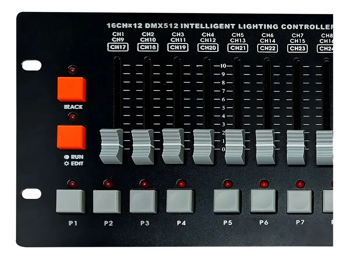 Controlador de luzes de disco Dmx512 para Dj com 192 canais - Gti