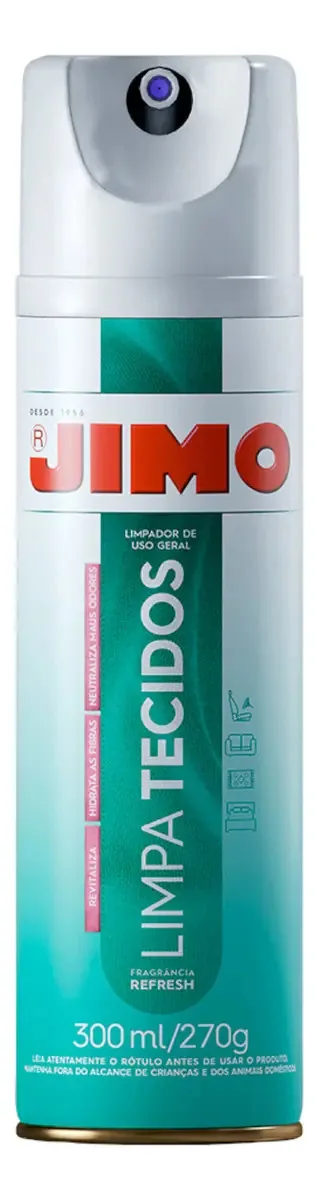 Limpa Sofá Carro Colchão Carpete Hidrata Tecidos Jimo