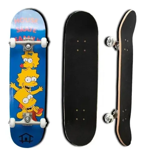 Skate Profissional House Skate Simpsons