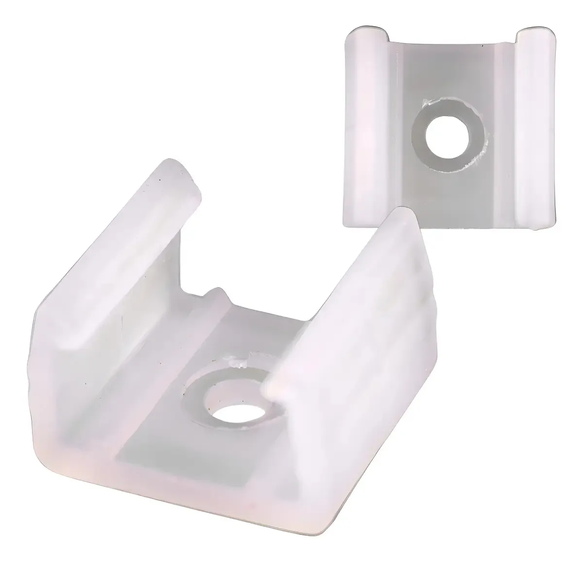 Presilha Fixação Mangueira LED 15mm Transparente