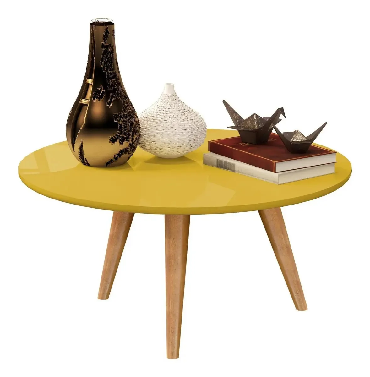 Dullar Móveis mesa centro dubai amarelo