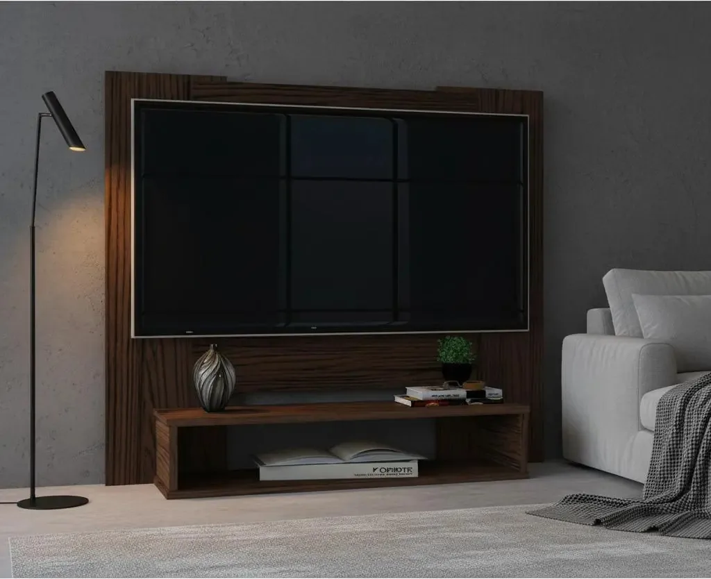 Painel Veneza Para Tv Até 50 Polegadas Malbec