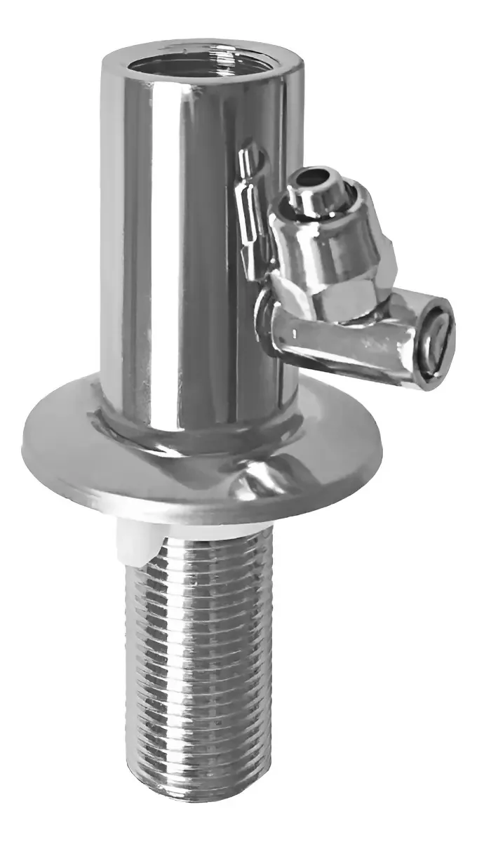 Adaptador Torneira Filtro Água 3/8 Metal Prata Redmag Compatível Soft Baby