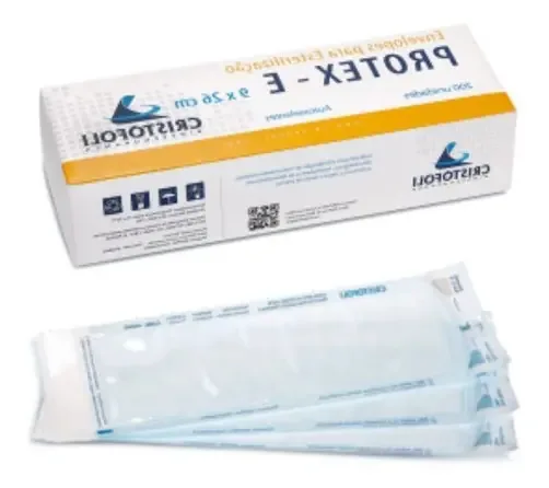 Envelopes Autosselantes Para Esterilização 9x26cm Protex-e