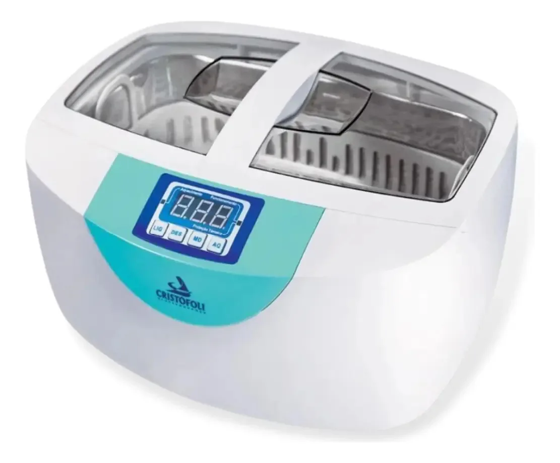 Lavadora Ultrassônica Cristófoli Cuba 60Hz 2.5L 160W Instrumentos