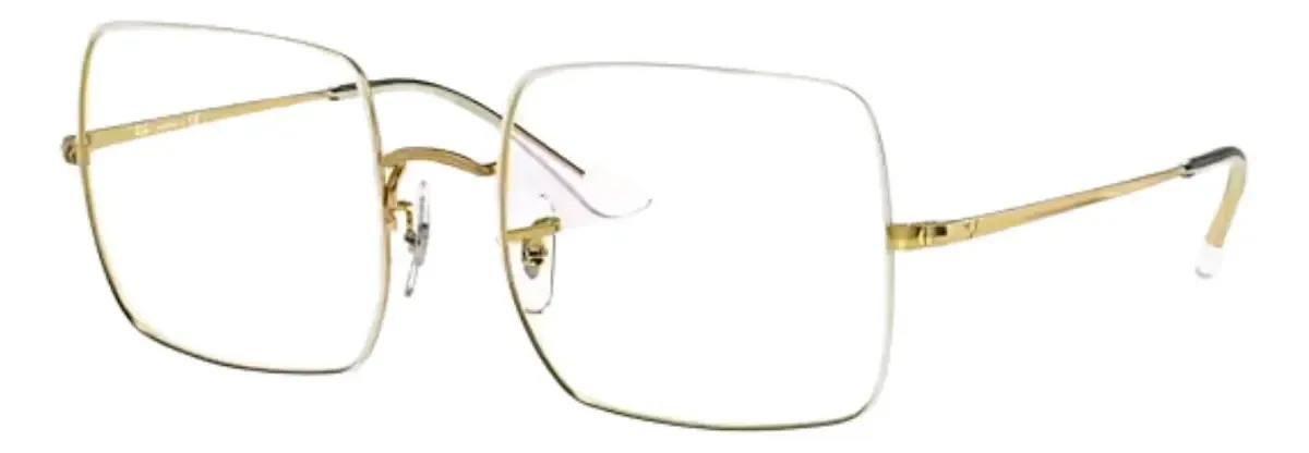 Lentes de armação Ray-ban RB1971v 3104 | Douradas e brancas + - 3104 | Douradas | Brancas