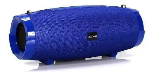 Caixa De Som Portátil Bluetooth Azul