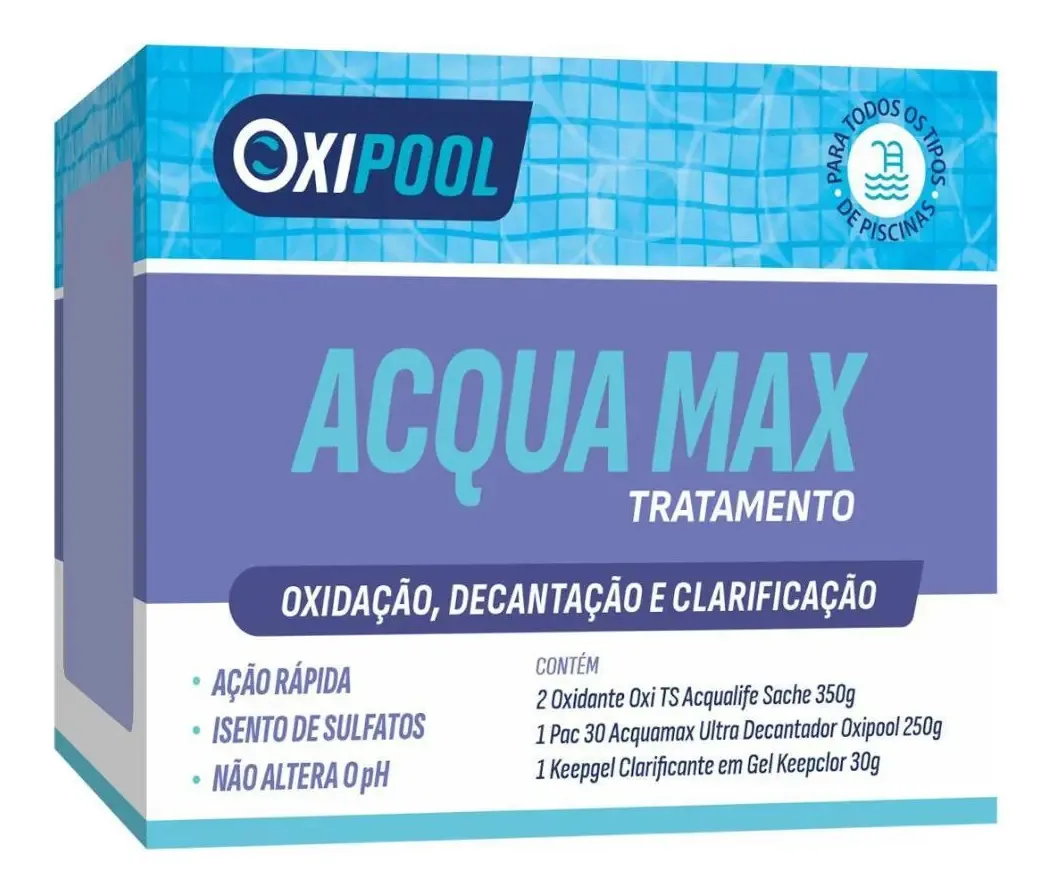Kit Acquamax Tratamento Oxipool