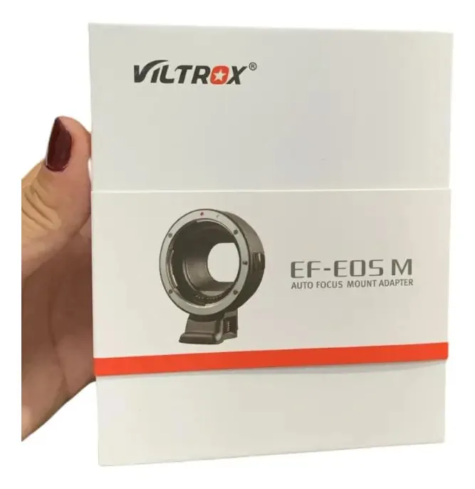 Adaptador De Lentes Viltrox Auto Foco Ef-eos M
