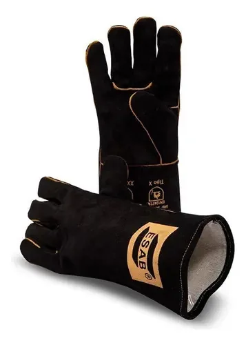Luva De Soldagem Heavy Duty Black 742330 - Esab