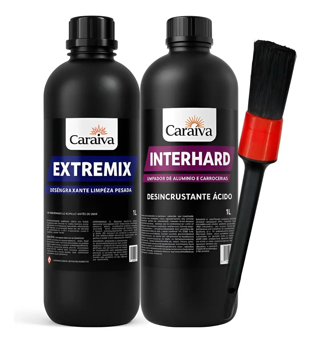 Kit Limpeza Pesada Lm Ativado+ Desengraxante Solupan+ Pincel
