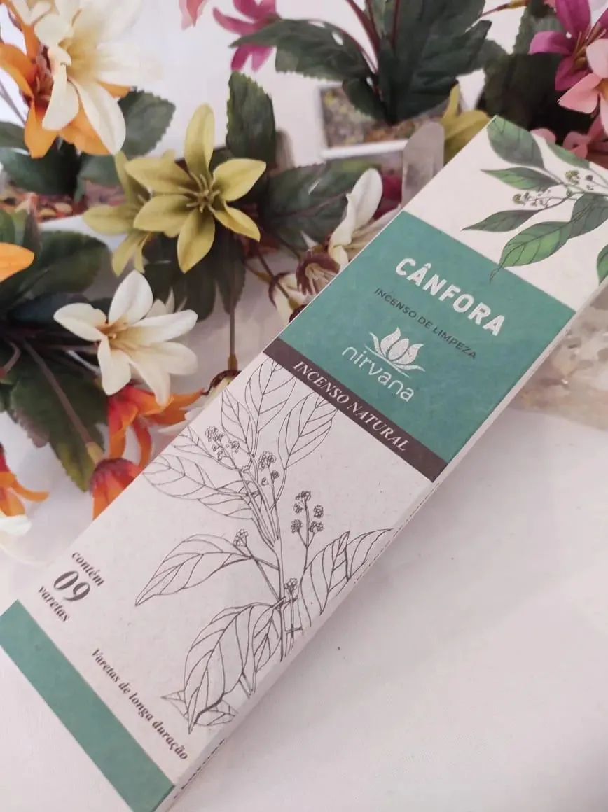 Incenso Natural - Nirvana - Cânfora