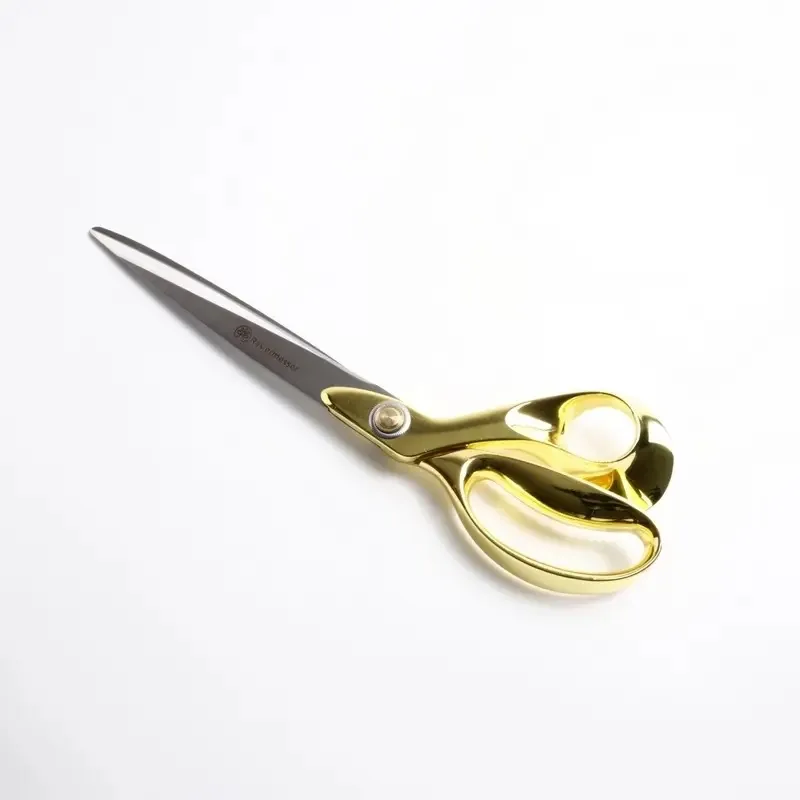Tesoura de Costura Profissional Le Bianco Dourada de 30cm