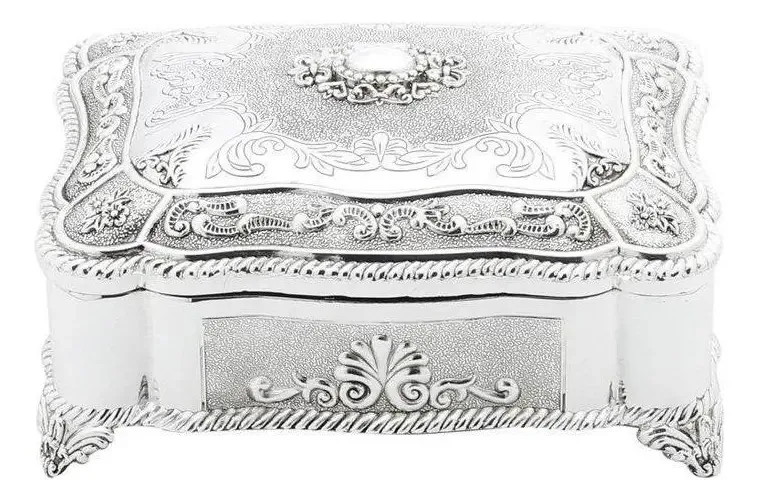 Porta Joias De Zamac Prata Afrodite Pequeno Prestige