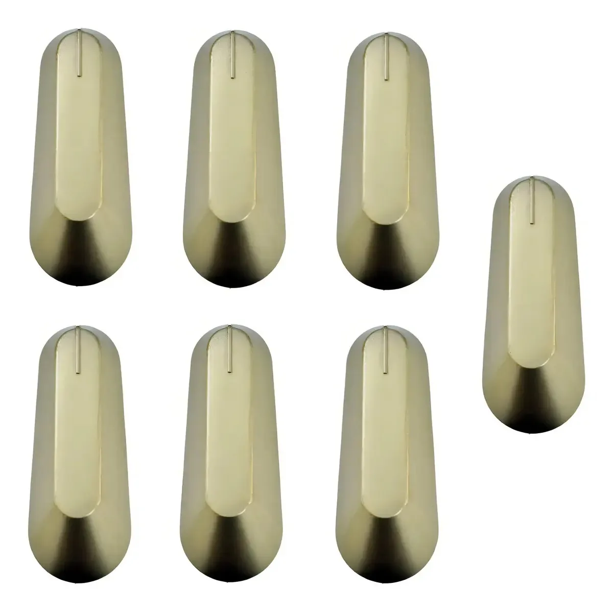 Botão Fogão Ge Kit 7 Unidades