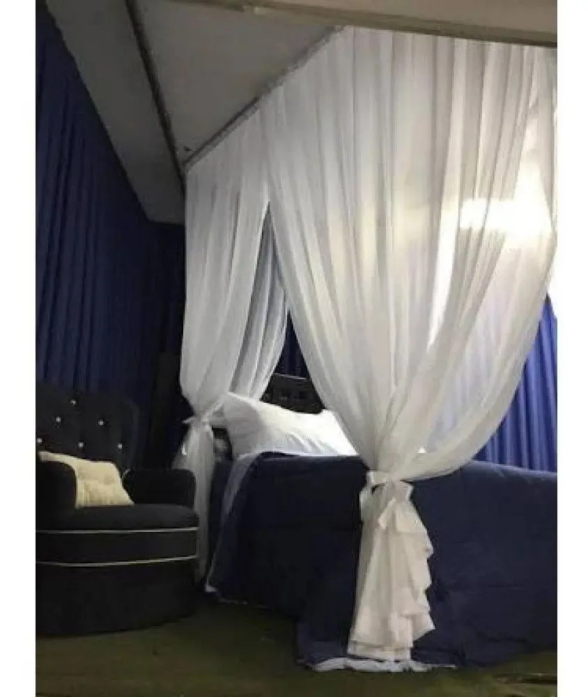 Mosquiteiro De Teto Casal 140x200x280 Branco