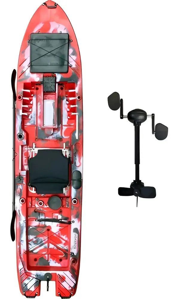 Caiaque De Pesca Dourado Com Pedal Smart - Caiaker