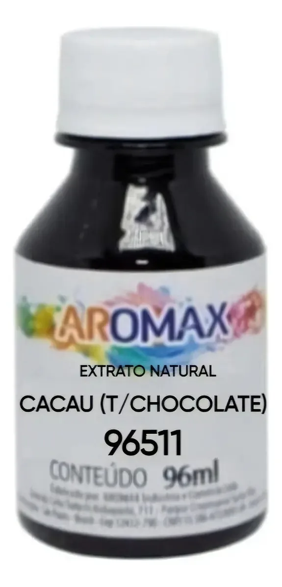 Extrato Natural Cacau (chocolate) 96ml Aromax