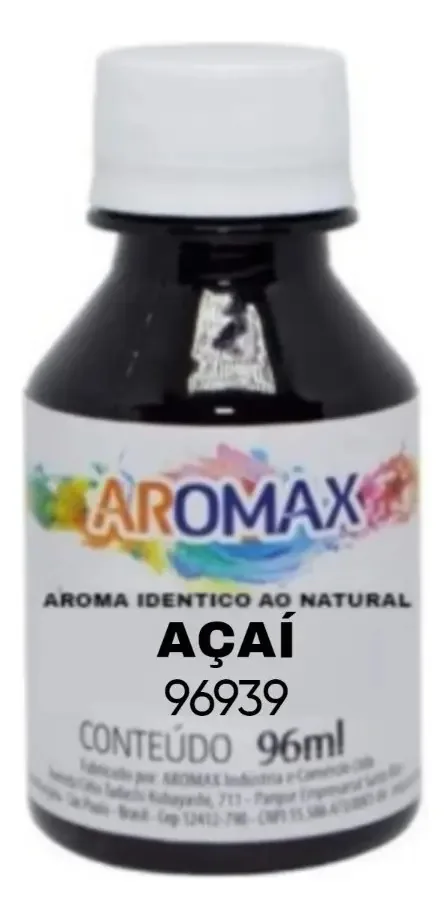 Essência De Açai Idêntico Ao Natural De 96ml Aromax