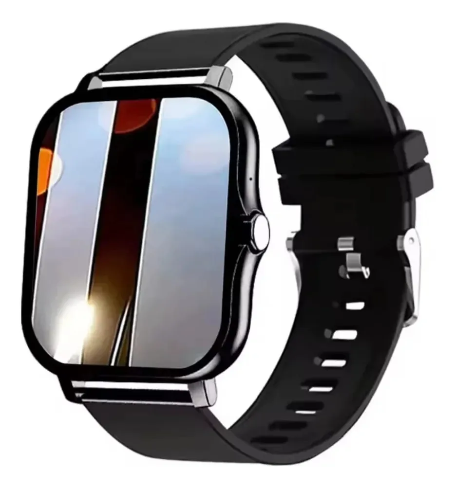Relogio Smartwatch P80 Bluetooth Monitor Cardíaco Pressão