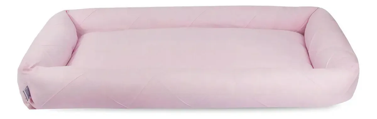 Ninho Para Carrinho E Mini Berço Toque Macio - Rosa