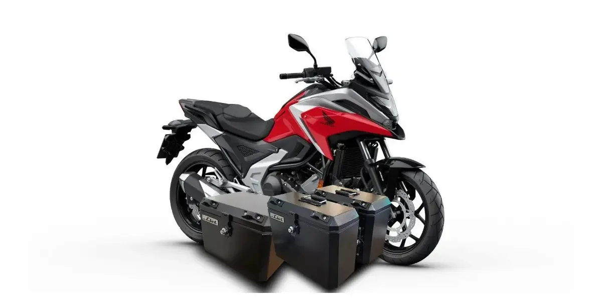 Kit Baús Laterais Livi + Case 50l Nc700/750x + Suportes