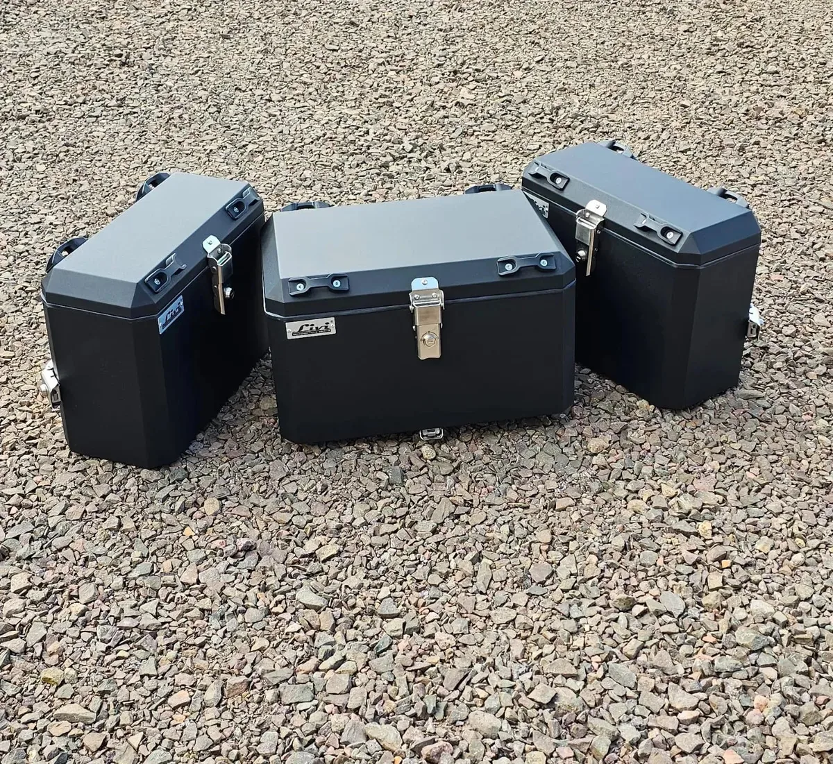 Kit Baús Laterais Livi + Case 50l Versys 1000 + Suportes