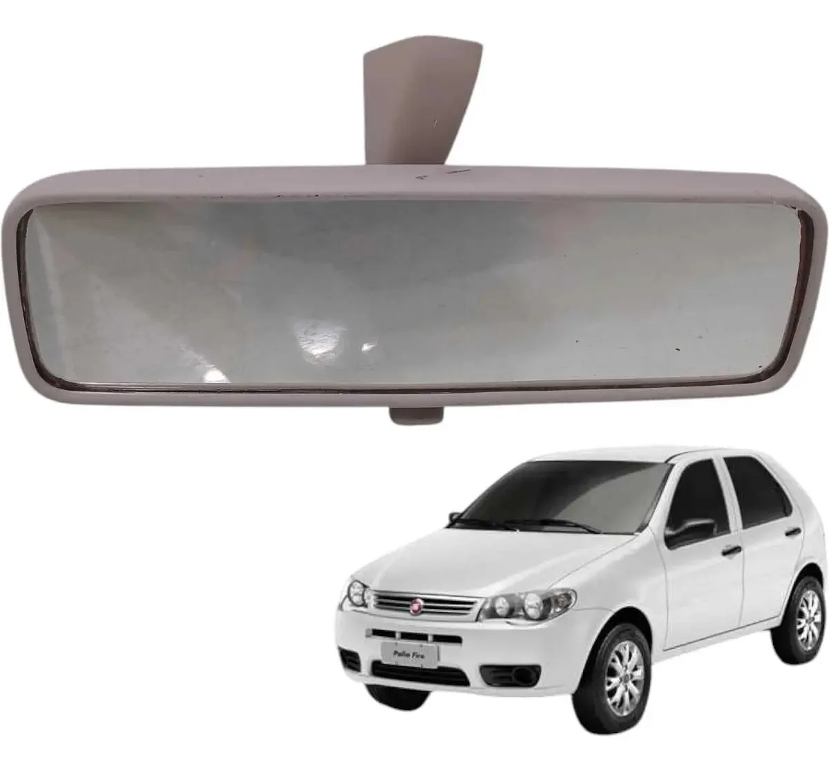 Espelho Retrovisor Interno Palio 1.0 Fire 2008 2012