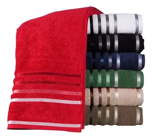 Kit 8 Toalhas De Banho Jogo De Banho 70x130cm Jogo De Toalha