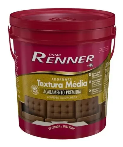 Textura Adornare 18l Media Branco / Base Pastel Renner