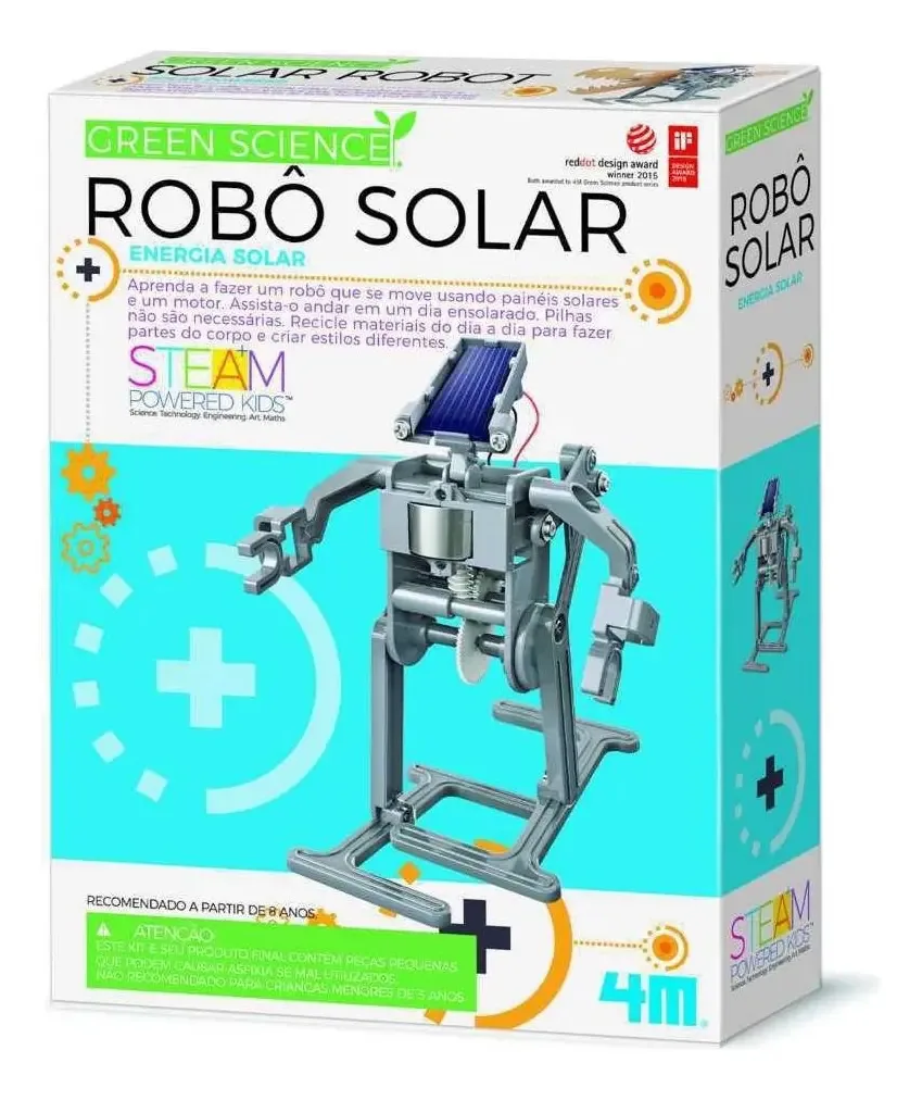 Robô Solar - 4m - Brinquedo Educativo