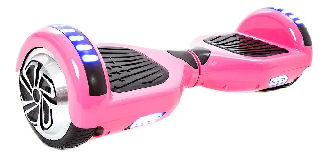 Hoverboard Bluetooth 6,5 Polegadas Rosa escuro