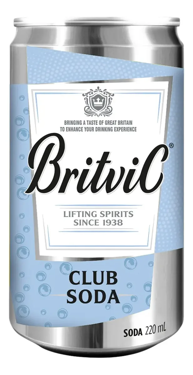 Refrigerante Soda Britvic Club Soda Lata 220ml