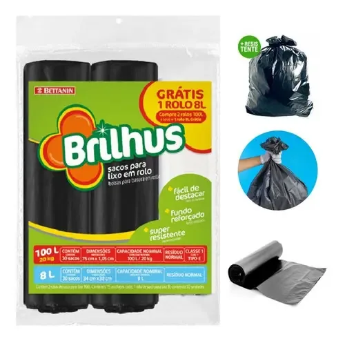 Saco Brilhus Un